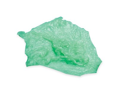 Hoja de lechuga iceberg grande, 17 x 12 cm